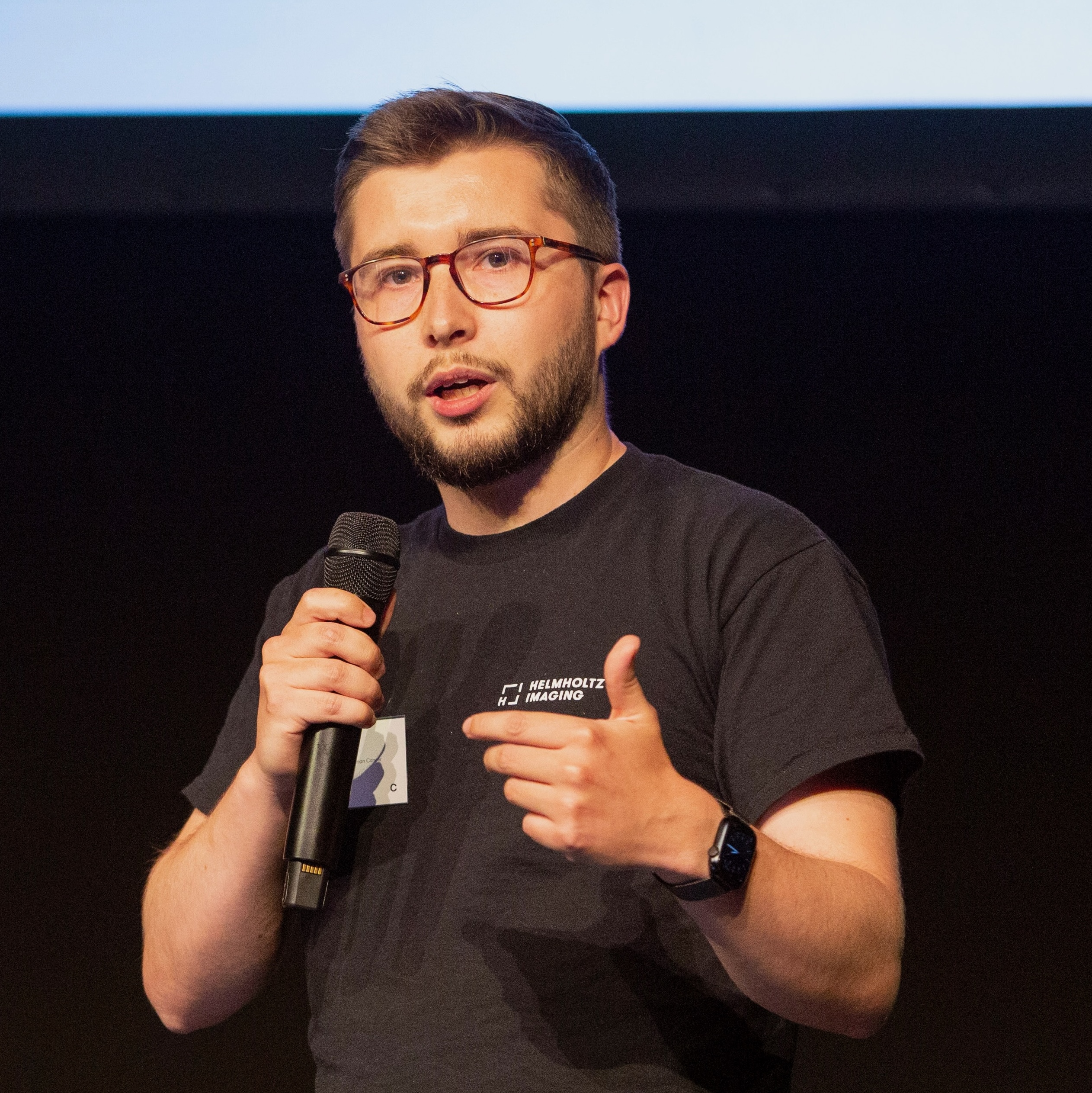 Lukas Klein at Helmholtz AI Conference